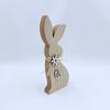 Vintage Easter Bunny Crafts Minimalist Wooden Rabbit Decoration  Window Display