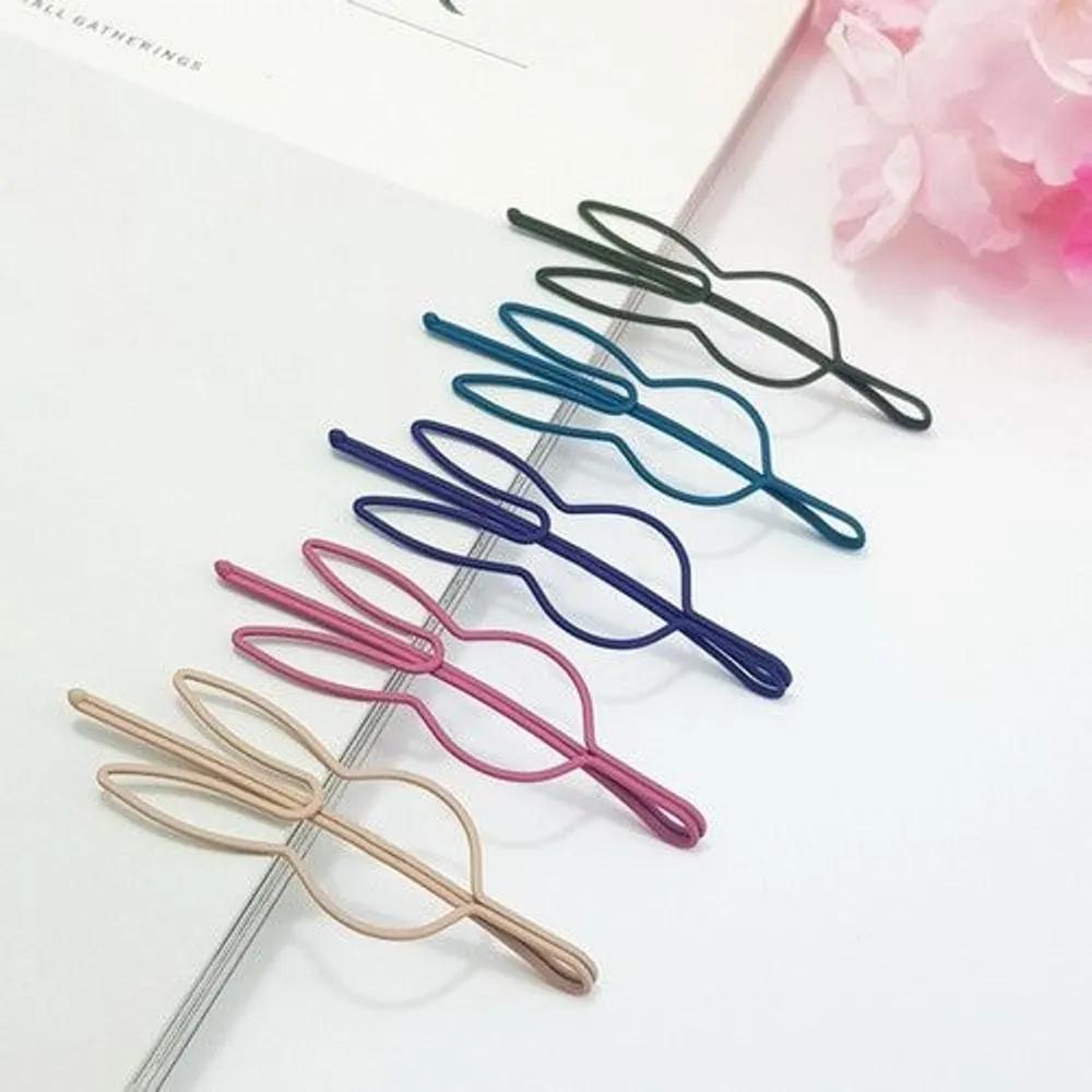 10 Rabbit Hairpins, Hairpins, Bobby Pins, Downtone Bangs Fixing Point, Y2K Look, Girl Group, Daily, Cute