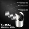 Wall Holder Sprayer Replacement Silver Stainless Steel Toilet