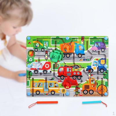 For Children Ages 4 To 6 Wooden Maze Kids Educational Crafts Toys