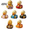 Small Desktop Display Piece Parton Memorial Duck Dolly Duck Figurine Country Music Statue Guitar-Themed Blonde Hair Musician Ornament Decorative