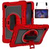 For Samsung Galaxy Tab A8 10.5 2021 360 Degree Rotation Contrast Color Silicone + PC Tablet Case