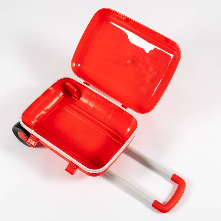 Doloni children's suitcase red