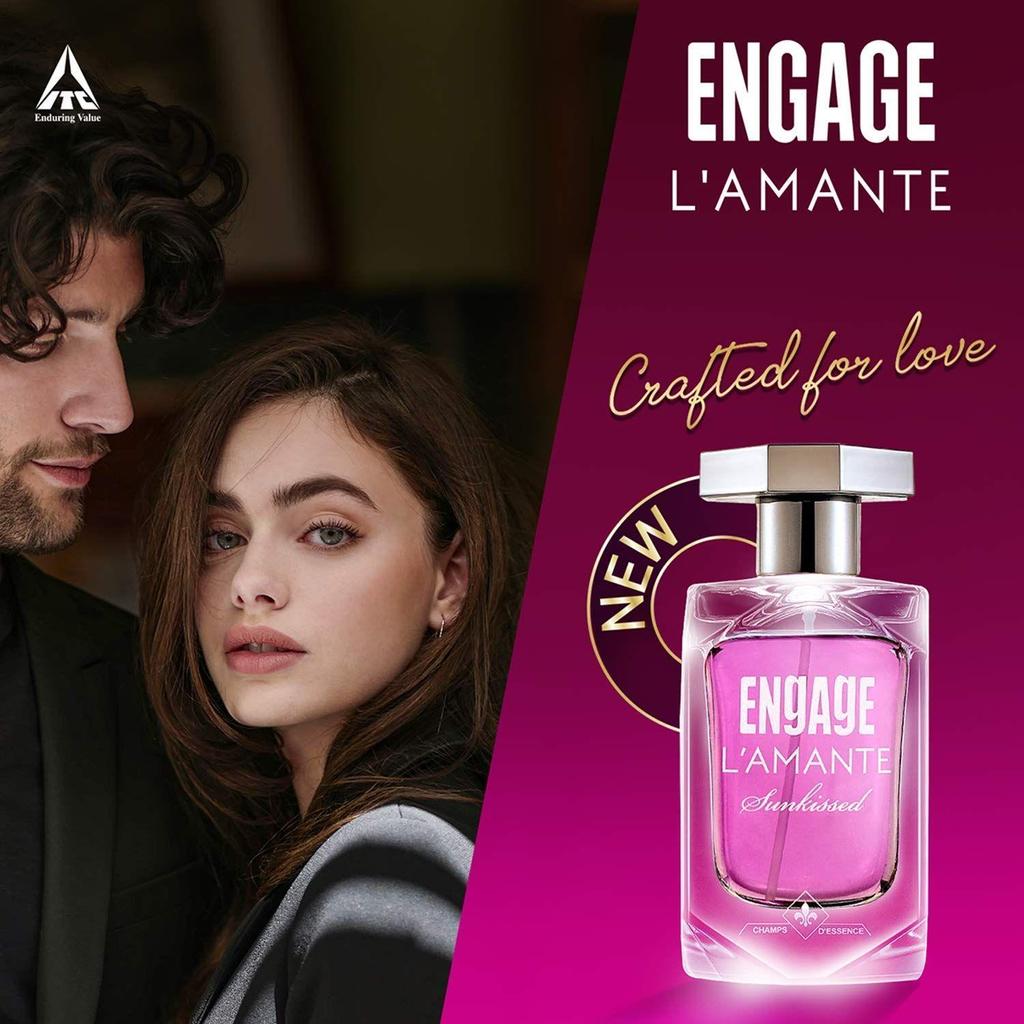 Engage L'amante Sunkissed Eau De Parfum for Women,