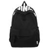 Hochwertiger modischer einfacher Buchstaben-Print lässiger Rucksack Schüler vielseitig große Kapazität Pendlerrucksack