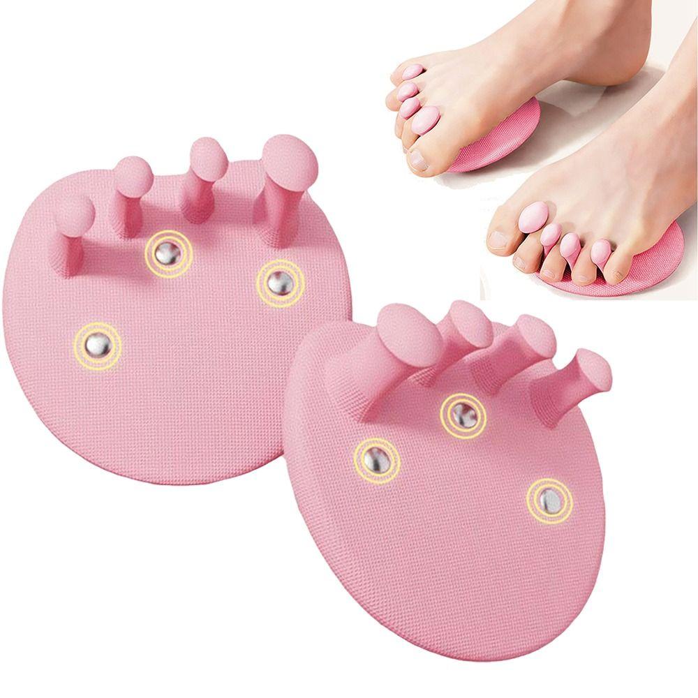 2Pcs Magnet Bead Foot Alignment Device O-shaped Leg Orthopedic Insoles  Leg Muscle Training