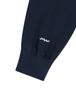Yeseyesee Y.E.S Snail Logo Zip-Up Hoodie Navy
