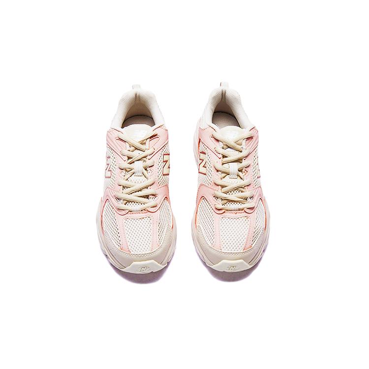 New Balance NB 530 Slip Resistant, Abrasion Resistant, Breathable, Lightweight Low Top Casual Running Shoes Unisex Pink MR530AA1(D)(Team15-)