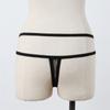 Women Bandage Sheer Thongs Underwear Elastic Straps Sexy Lace Panties Transparent G-string