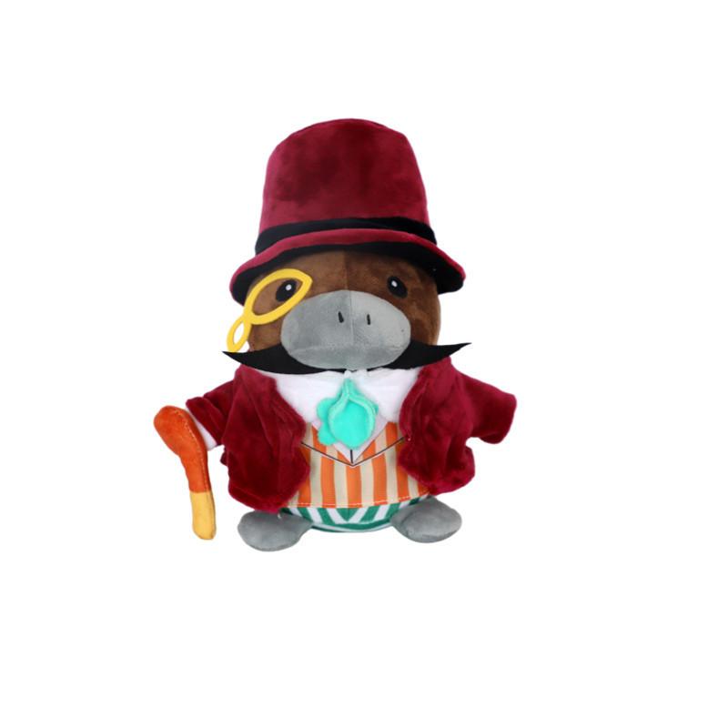 Новый Кайзер Утконос Сталь Амбиции 4 Игровой Периферийный Утконос Кукла Подвеска as the picture 1