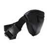 Puma Core Adjustable Woven Belt With Foil Logo Polyester Chest Bag Women Bags Black Gold 076115-01