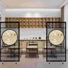 2 Pcs Mobile Door Base Portable Wooden Room Divider Stand Folding Screen Bracket With Wheels Divider Support Screen Feet Home