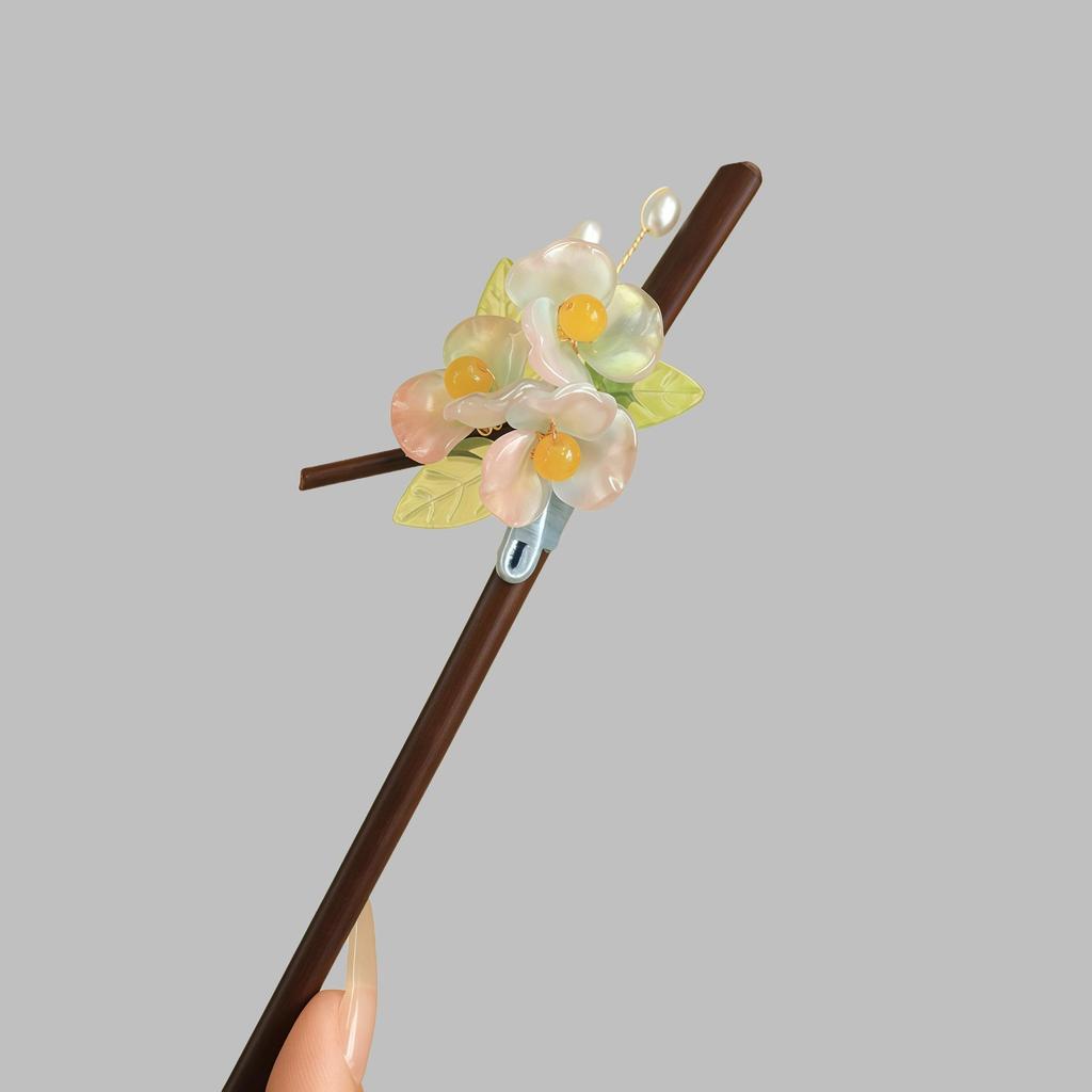 Handmade Bamboo & Wood Hairpins: Elegant Chinese-Style Updo Accessories for Women