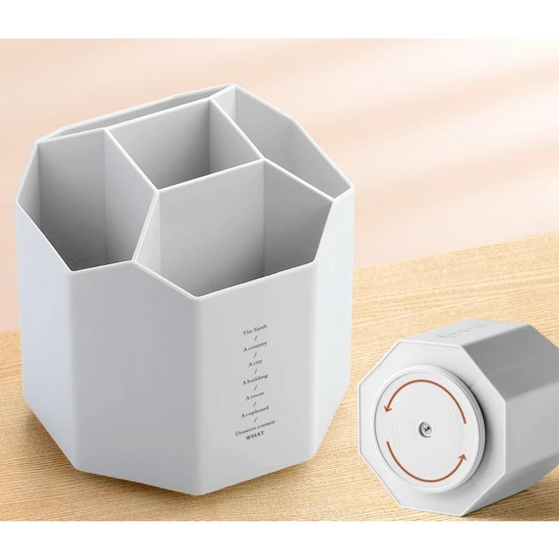 360° Rotating Creative Multi-angle Pen Holder School Office Supplies Student Stationery Organizer Multi-function Pen Holder