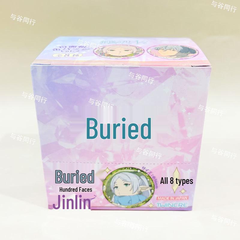 Japanese Frieren: Beyond Journey s End Badge Button - New Anime Merchandise Blind Bag Collection