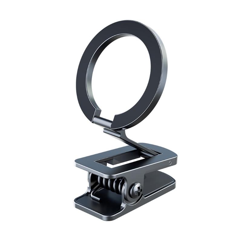 Sticky Adhesive Car Phone Holder 360 Rotate Magnetic Mount Portable Clip On Dashboards Metal Construction for Travel Use 1