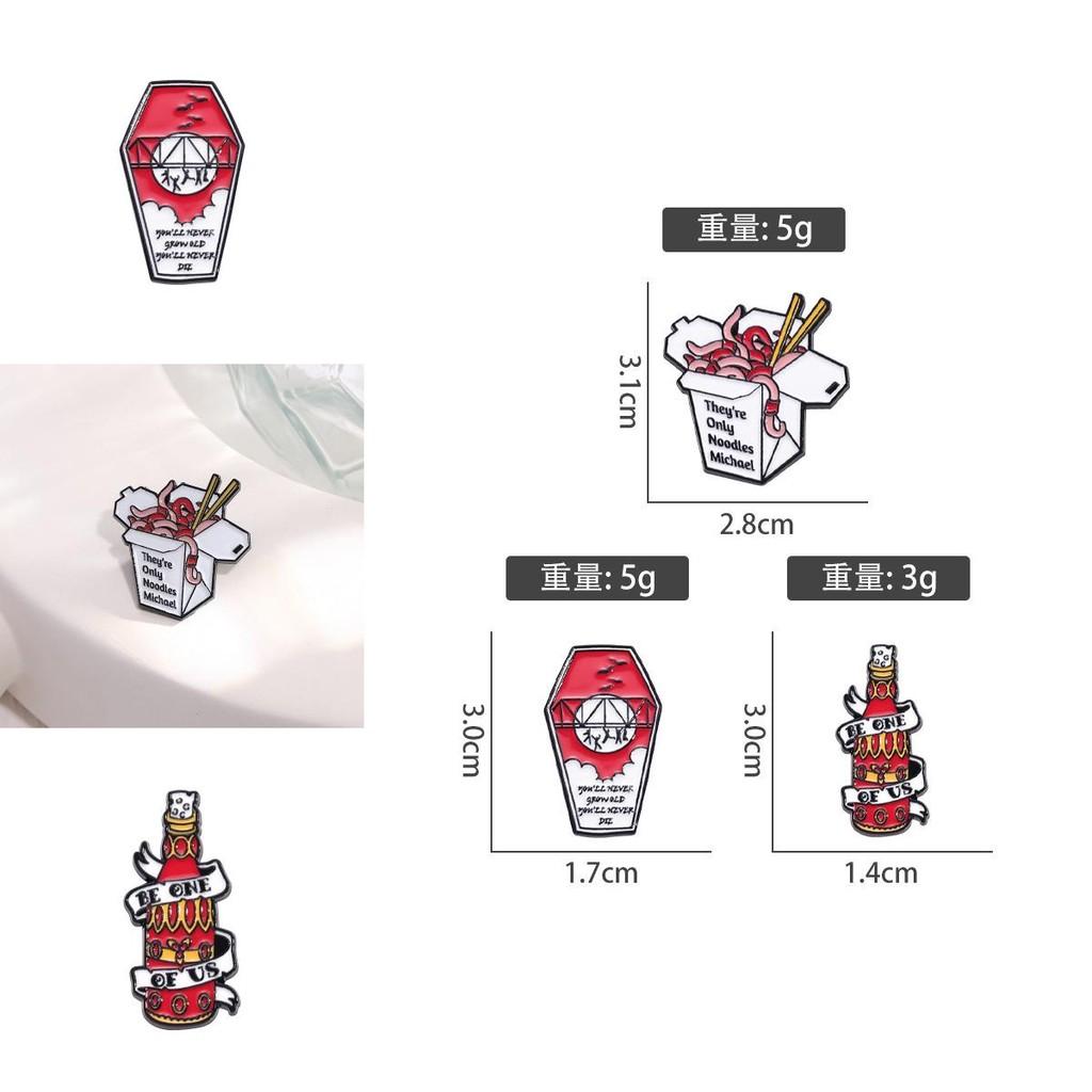Colorful Alloy Cartoon Brooch Creative Character Pin For Stylish Decor And Versatile Use