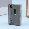 21700 Akku-Ladegerät-Gehäuse DIY Powerbank-Box 20W Typ-C Schnellladung Handy Universelles Kit - Ohne Akkus