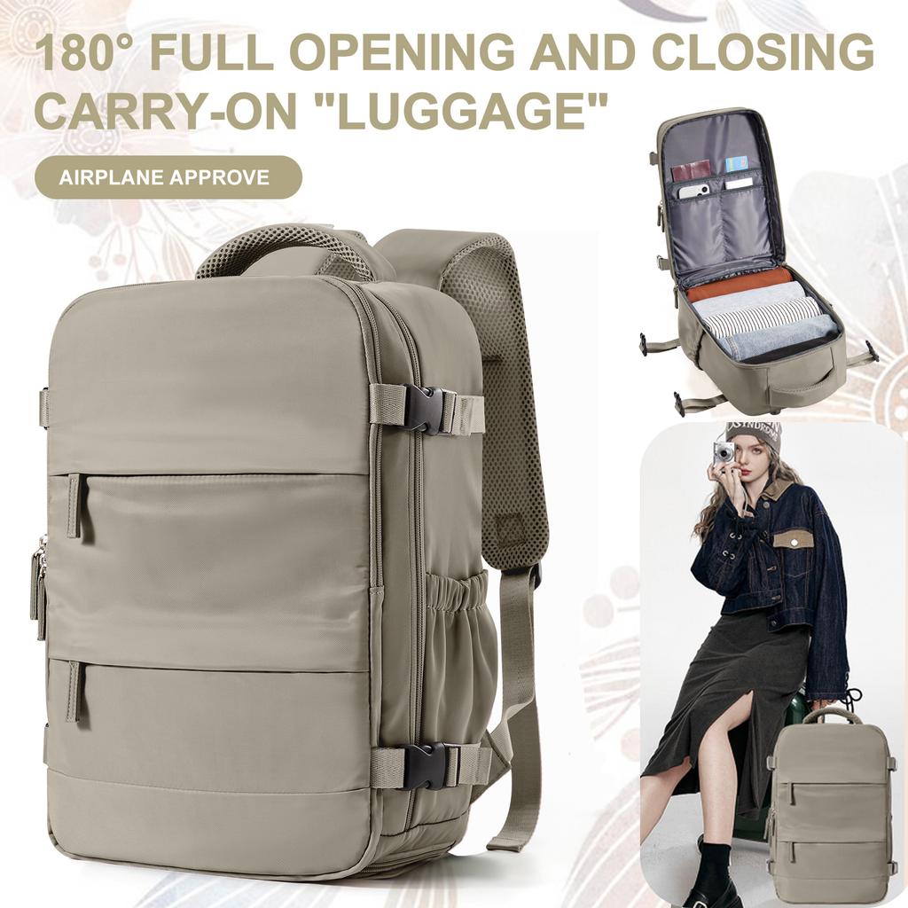 Borsa per Laptop da 15,6 pollici Zaino da Lavoro Esecutivo da Uomo, Zaino Ryanair 40x20x25, Zaino da Viaggio Confezionato Sottovuoto Zaino per Brevi Viaggi