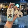 Fashion Silicone Car Remote Key Case Cover For BMW 1 3 5 7 Series X1 X3 X4 X5 F10 F15 F16 F20 F30 F18 F25 M3 M4 E34 Keychain IH2