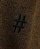 BEENTRILL Essentials Hashtag Logo Knit (Khaki)