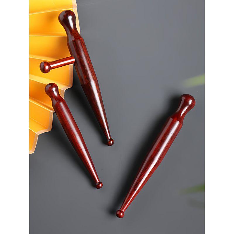 Purple Sandalwood Acupoint Massage Pen, Sandalwood Meridian Stick, Acupoint Stick, Beauty Stick, Foot Massage Stick, Acupoint Meridian Massage