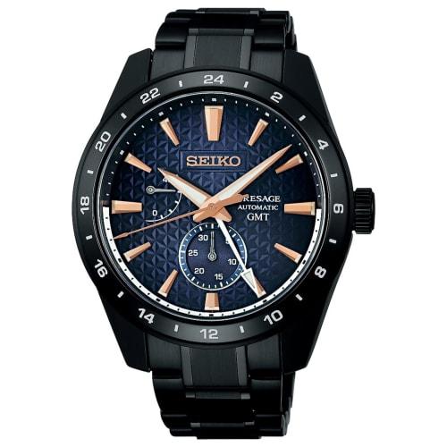 

Seiko Presage Automatic Mechanical GMT Men s Watch, SARF023, Prestige Line, Core Shop Exclusive, Limited Edition