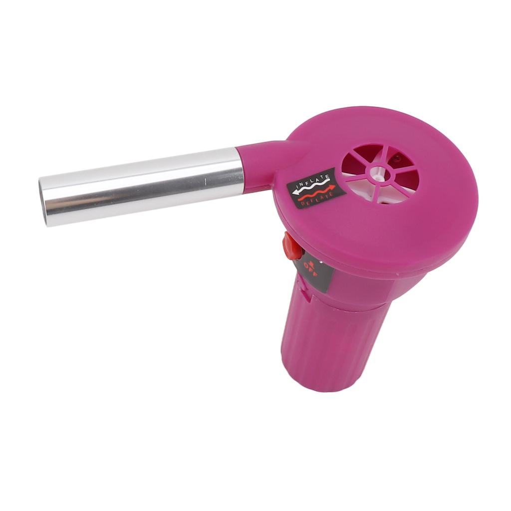 Portable Battery Powered BBQ Fan Air Blower Handheld Barbecue Fan Air Blower for Outdoor Camping