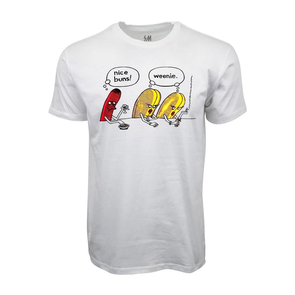 Nice Buns Weenie Graphic T Shirt S