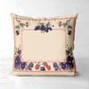 Floral Grape Pillow Set For Cozy Home Decor Polyester pillowcase, sofa decorative cushion cov Headboard Pillow