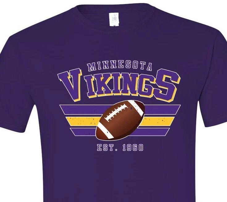 Vikings - Minnesota - Purple Pride - Soft, Durable, Unisex, Top Seller T-Shirt S