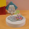 DIY Crystal Night Light Desk Lamp Kit for Girls - Educational Toy & Creative Craft Set