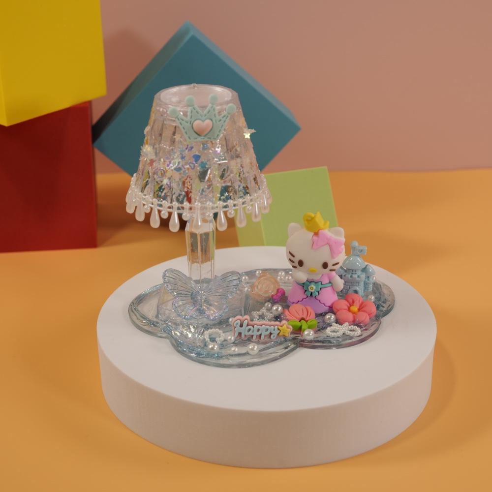 

Набор для поделок «Кристальный ночник своими руками» для детей: Детская развивающая игрушка и креативный набор настольных ламп