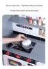 Wooden Kitchen Toy Set: Sound & Light Role-Play Cooking Experience for Kids