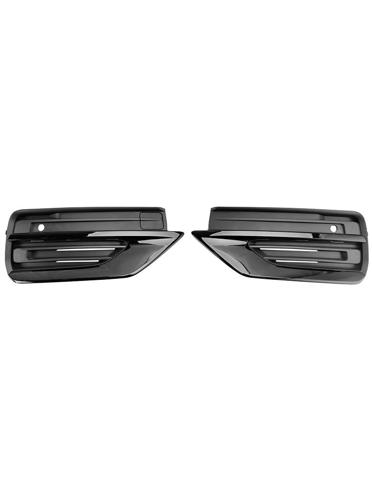 2PCS Front Bumper Fog Lamp Grille Fog Light Grille Fit Volvo XC90 2021-2024