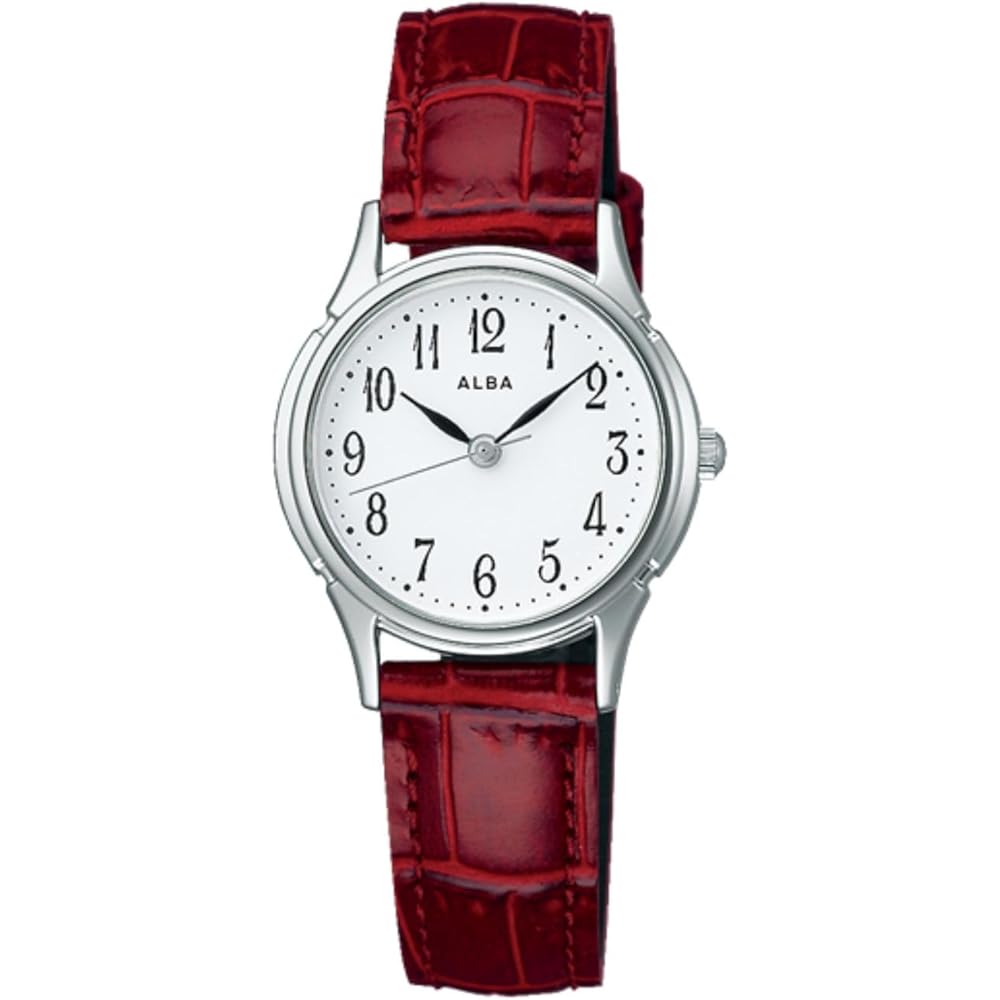 

Seiko Alba Women s Quartz Watch Analog Stainless Steel 5 ATM Water Resistant Silver Case White Dial