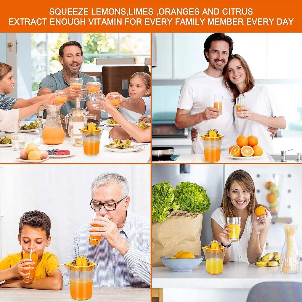 Kitchen Hand-cranked Fruit Juicers Portable Mini Manual Anti-skid Juicing Cup Juice Maker Machine Squeezer Home Accessories