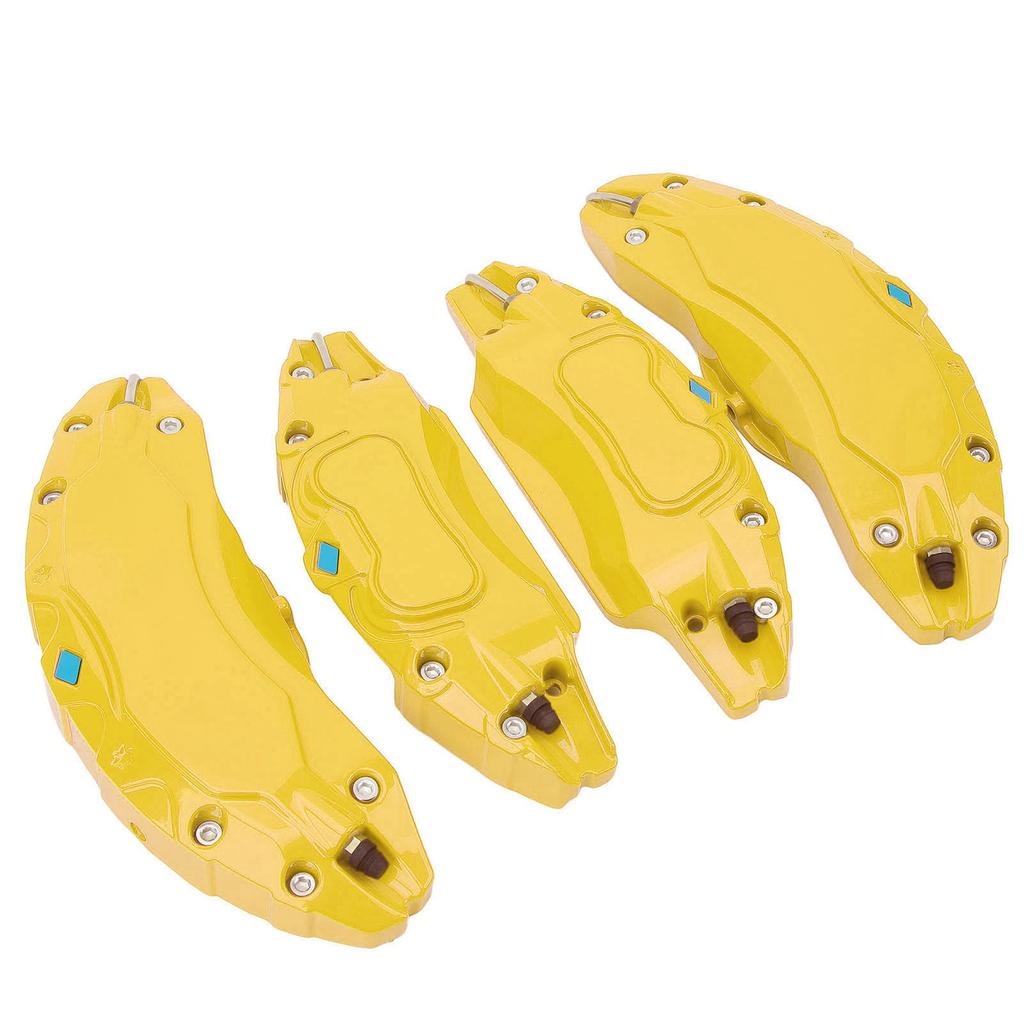 4 Stück 19 Zoll 20 Zoll Radnaben-Bremssattelabdeckungen Aluminiumlegierung Scheibenbrems-Bremssattel Schutzabdeckung Ersatz für