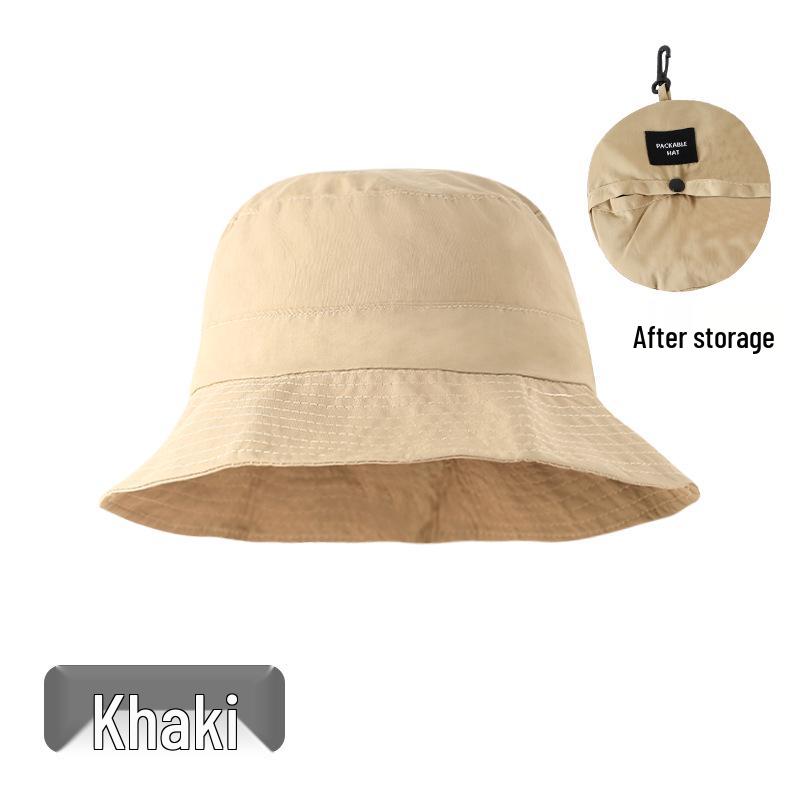 

Unisex Quick-Dry Waterproof Fisherman Bucket Hat with UV Protection for Spring/Summer Outdoor Activities хаки