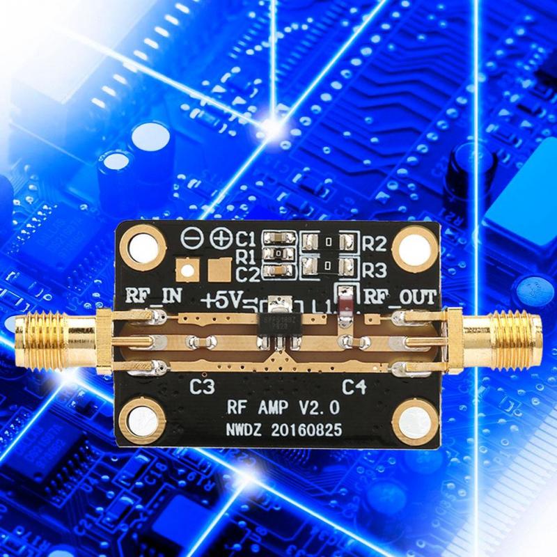 Ultra-Low Noise LNA 0.05-4G NF=0.6dB RF Amplifier FM HF VHF / UHF Ham Radio