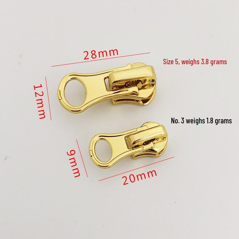 Universal Metal Zipper Puller for Duvet Covers, Backpacks, and Jackets