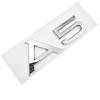 For Audi RS3 Letter Number Chrome Emblem for Audi Car Trunk Discharge Capacity Badge Sticker 1.8T 2.0T 3.0T 3.2 3.6 4.2 A3 A5 A7 A4L A6L A8L