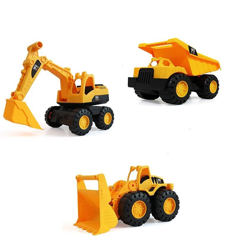 Car Engineering Children Fall Resistant Excavator Stirring Truck Boy Beach Toy