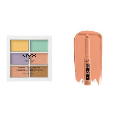 NYX Professional Makeup Color Correction Concealer Palette Pro Fix Stick Dark Peach