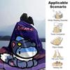 Customiz Name Personality Jeff the Land Shark  Blanket Soft &Warm Sofa Office Bed Travel Lunch Break Blanket, Gift Suitable All Seasons