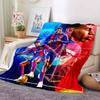 Lamine Y-Yamal Nr. 19 Fußballstar Druck Flanell Überwurfdecke Weicher Plüsch Warm Sofa Bettdecke Sportfan Heimdekoration Geburtstagsgeschenk
