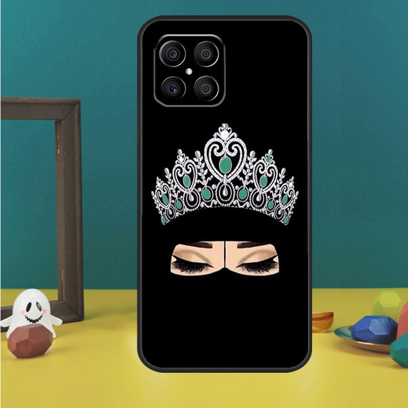 Muslim Islamic Arabic Hijab Girl Case For Honor 200 Lite Magic 7 6 5 Pro Honor X9c X9b X9a X8b X8a X8 X9 50 70 90 Lite Cover