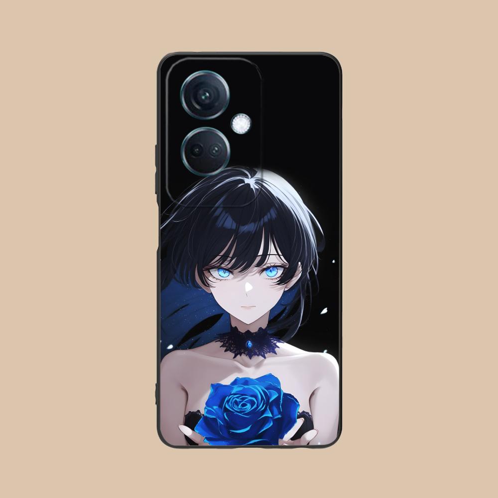 Ado Rose Anime Mobile Phone Case for OPPO Reno 14 13 12 11 10 9 8 7 6 5 F T Pro 5G Colorful Printing Cover Pretty Luxury