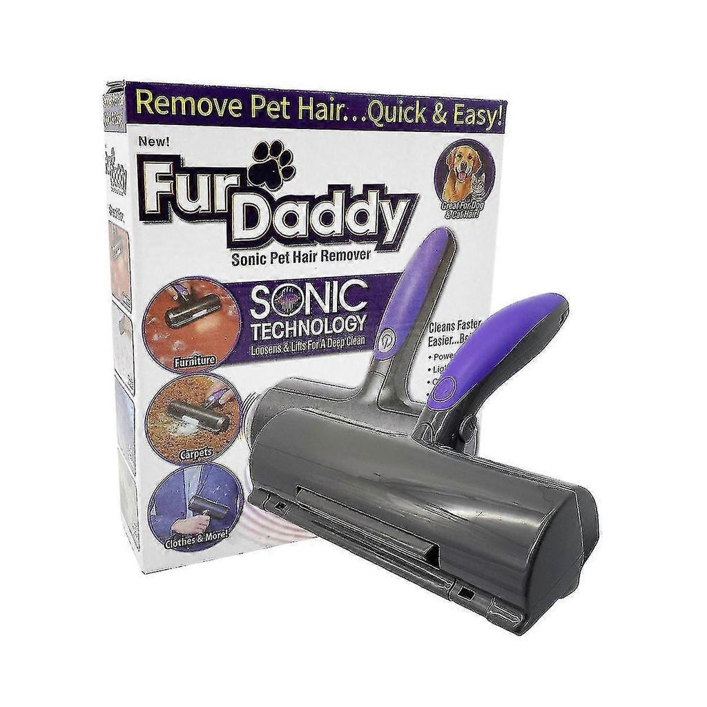 Fur Daddy With Light Pet Roller Sticker Hair Cleaner Pet Hair Remover-mxbc