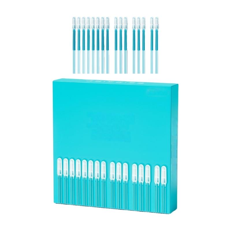 24Pcs Adhesive Ear Cleaners Sticks for Easy and Quick Earwax Removal Highly Viscosity Resin Head Gentle on Ears for Everyone